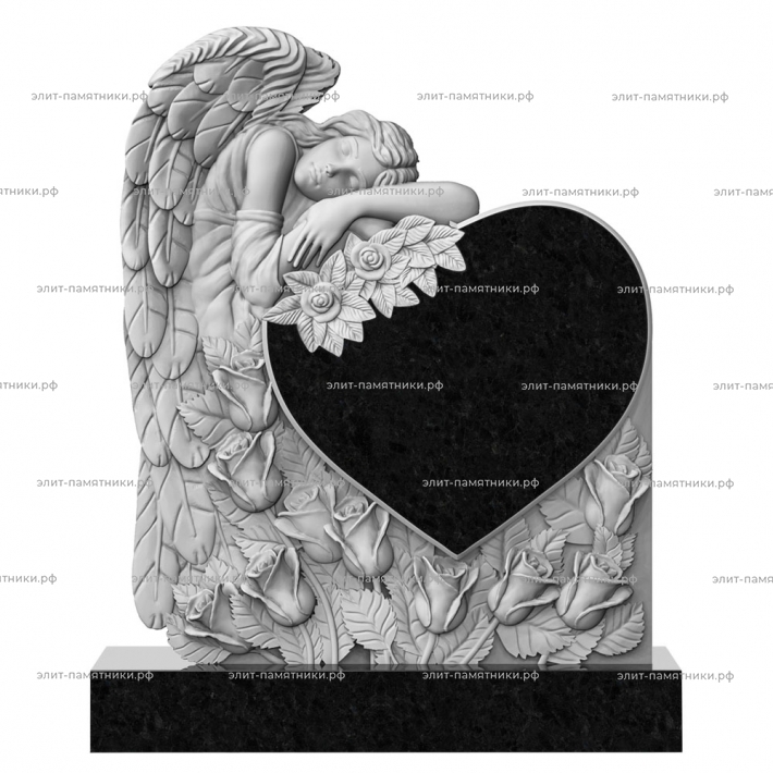 Резной семейный памятник № 21